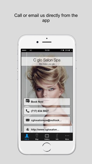 C glo Salon Spa(圖4)-速報App