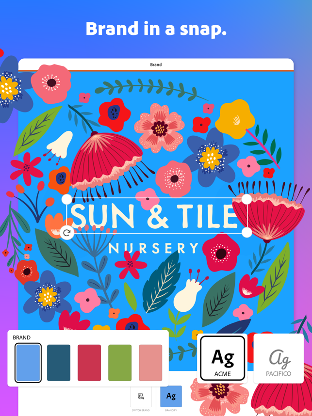 ‎Adobe Express: Graphic Design Screenshot