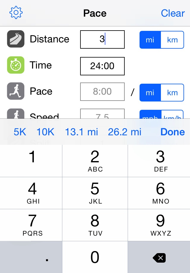 Running Pace screenshot 2