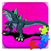 Animals Godzilla Jigsaw For Kids Puzzle