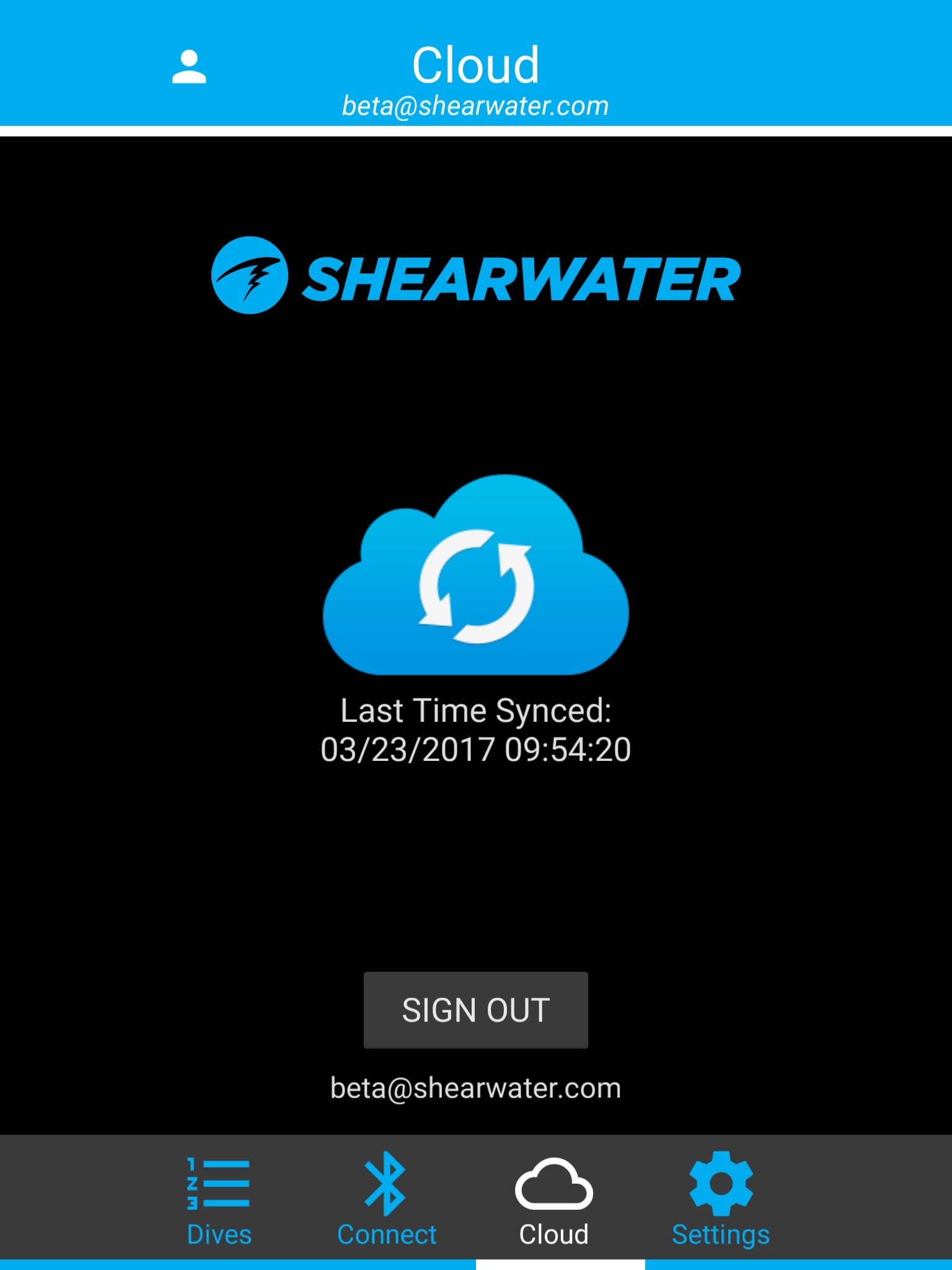 Shearwater Cloud screenshot 4