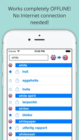 Game screenshot Offline English Norwegian Dictionary (Ordbok) mod apk