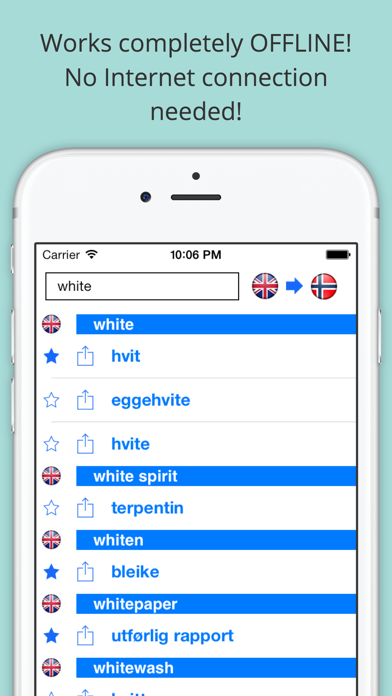 How to cancel & delete Offline English Norwegian Dictionary (Ordbok) from iphone & ipad 1