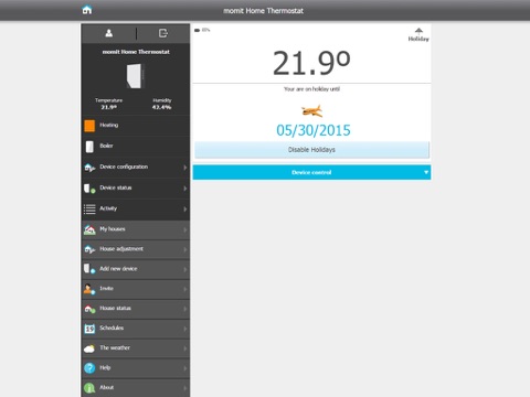 momit Home Thermostat screenshot 4