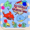 Sea Animals Coloring Book Kids