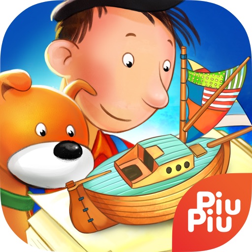 Mulle Meck builds a boat — a children’s book iOS App