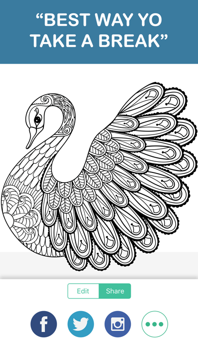 マンダラ 無料の塗り絵 着色アプリのスクリーンショット4 マンダラ 無料の塗り絵 着色アプリのスクリーンショット4