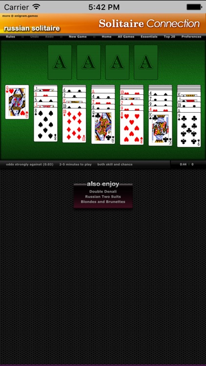 Russian Solitaire :: SC