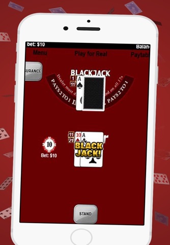 Blackjack Application screenshot 3