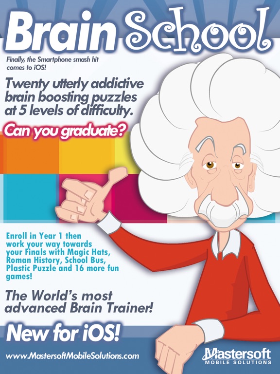 Brain School ™ Word, Puzzle & Logic Games Training на iPad
