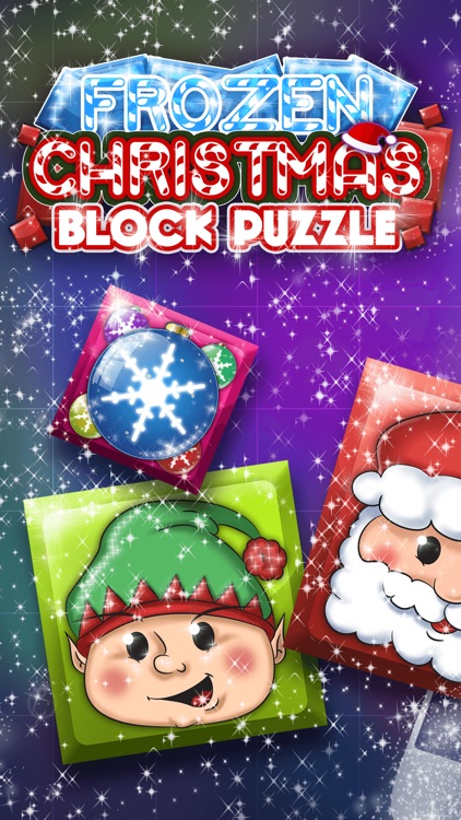 Frozen Christmas Block Puzzle - Cool Matching Game