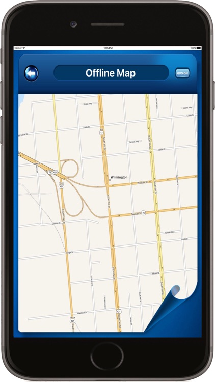 Wilmington North Carilona - Offline Maps Navigator