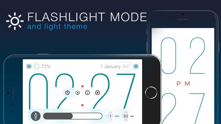 ClockPhone - big digital clock screenshot-6