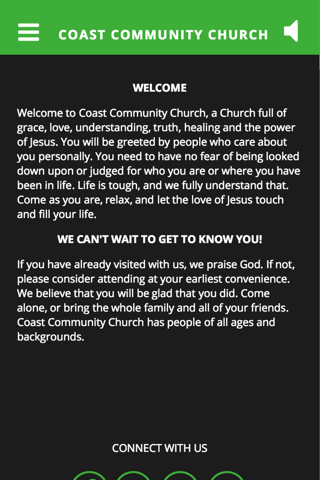 Coast Community Church Biloxi screenshot 2