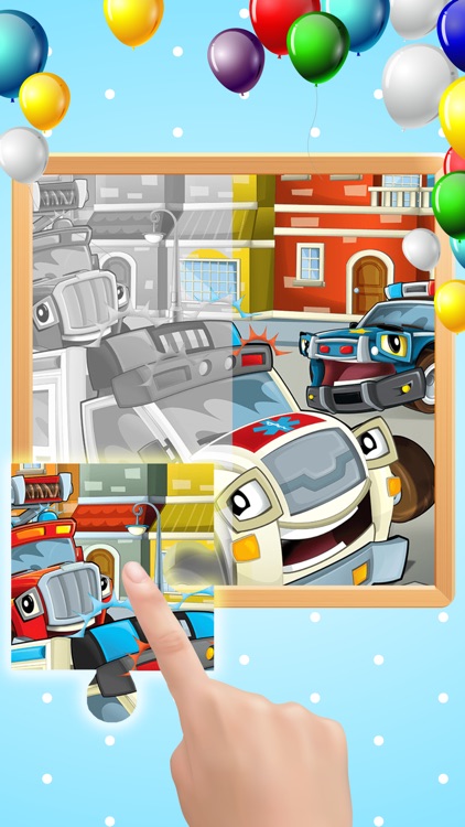 Cars Puzzles Game screenshot-4