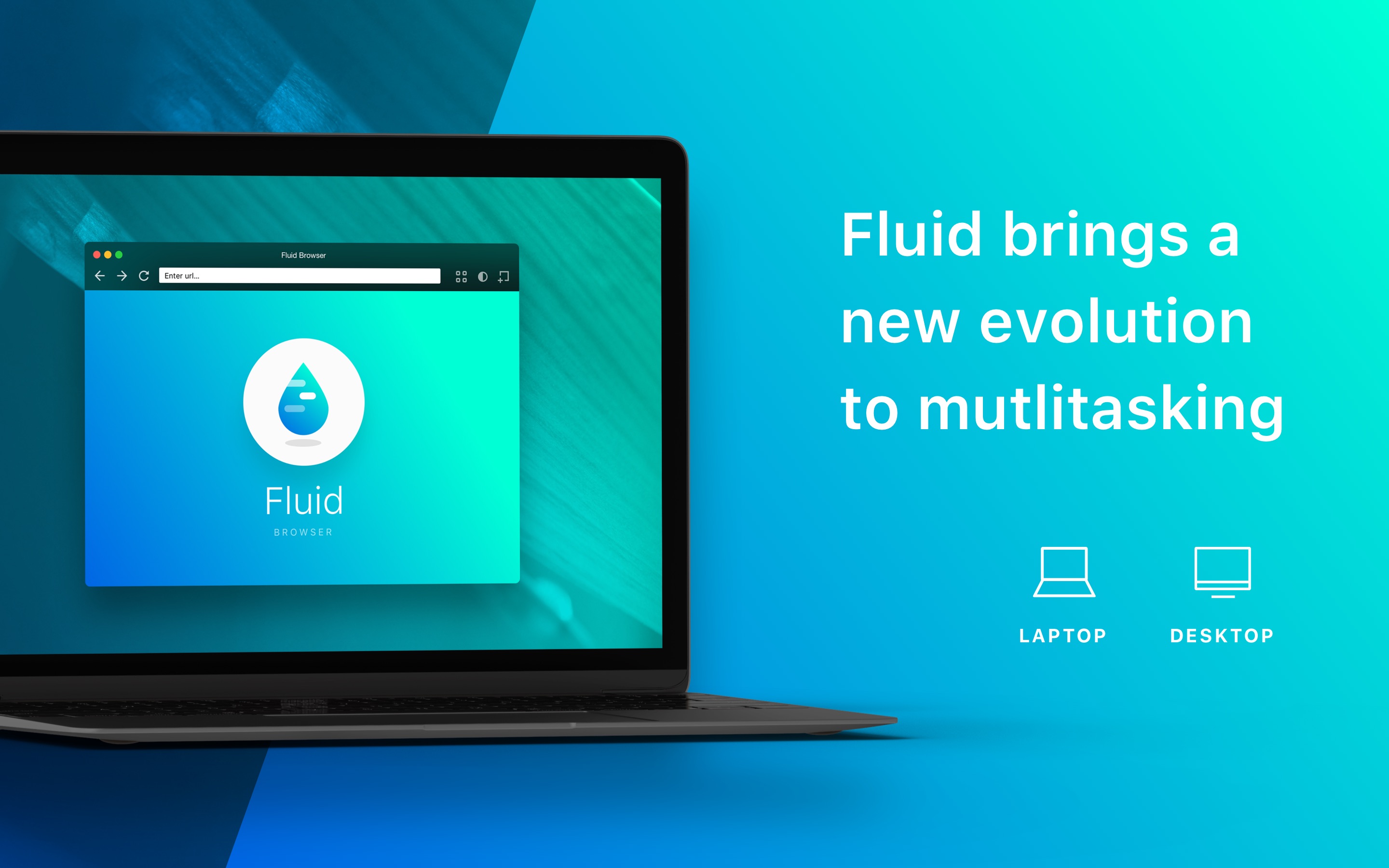 Screenshot do app Fluid Browser