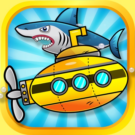 Submarine Vs Hungry Shark iOS App