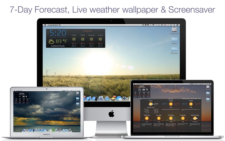 Weather HD 4.0.0  Forecast, Live Wallpaper, Screensaver