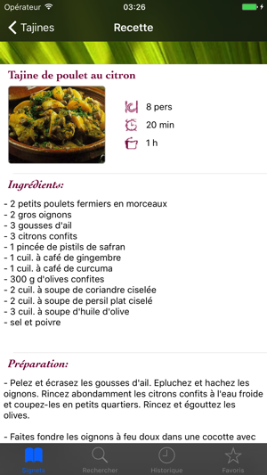 Saveurs du Maroc(圖3)-速報App