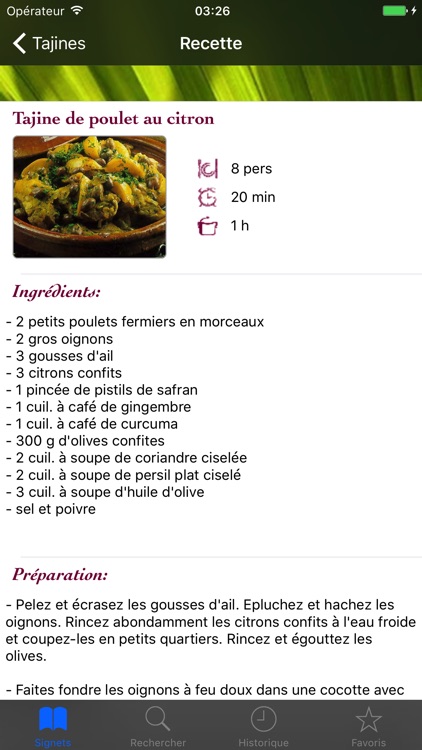 Saveurs du Maroc