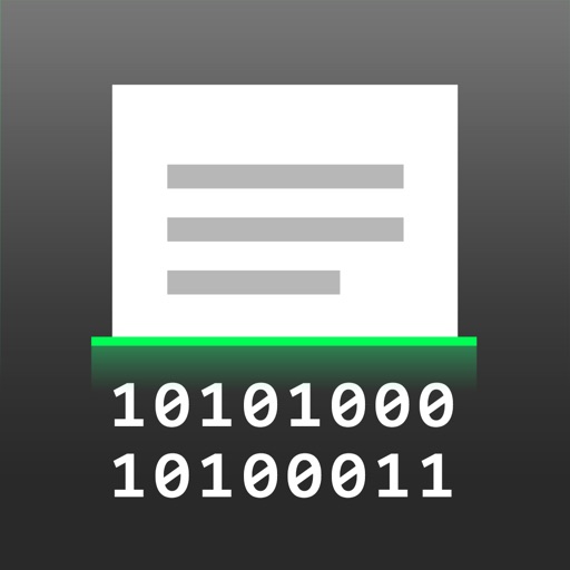 Scan documents, export PDF icon