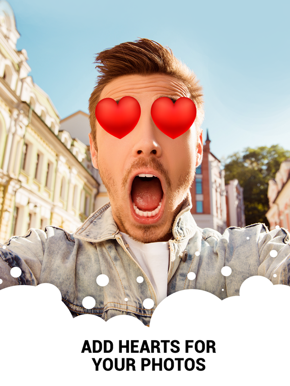 Télécharger Hearty Add Heart Eyes to Your Photos pour iPhone / iPad
