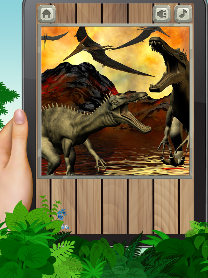 Dinosaurs Puzzles 2