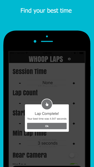 Whoop Laps - Motion activated lap timing system(圖4)-速報App