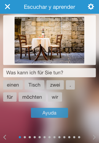 Diálogo en alemán Aprender a hablar alemán rápido screenshot 3