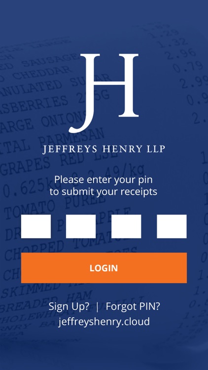 Receipts by Jeffreys Henry LLP