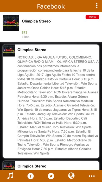 Olimpica Stereo USA screenshot 3
