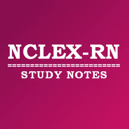 NCLEX-RN Study Notes Читы