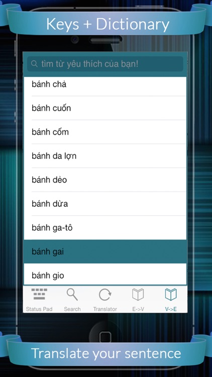 Viet Eng Dictionary + Keys