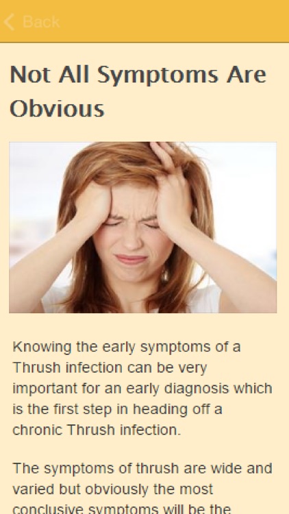 Symptoms Of Thrush