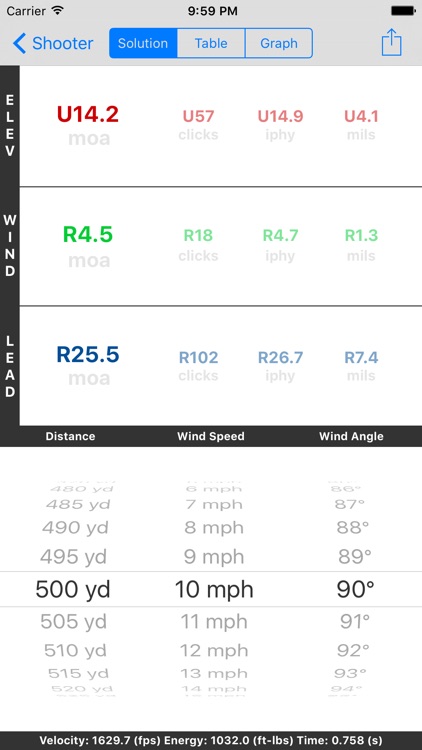 Shooter (Ballistics Calculator)