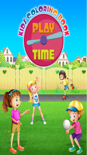 Play Time Kids Coloring Book(圖1)-速報App