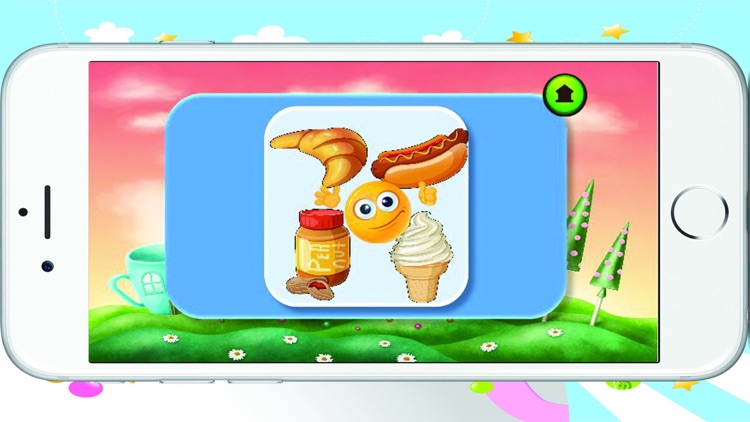 Food Shadow Puzzle Game - Learning For Kids