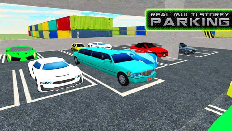 Limo Car Multi Storey Parking & Driving Mania