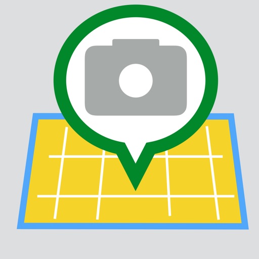 PhotoMap - Create map+photos images for your trips icon