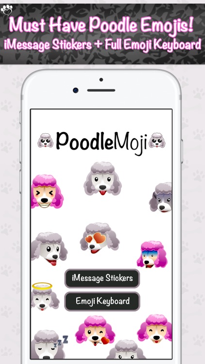 PoodleMoji - Poodle Lovers Emojis and Stickers