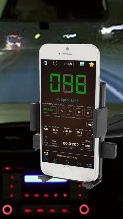 GPS Speedometer Free Speed Tracker