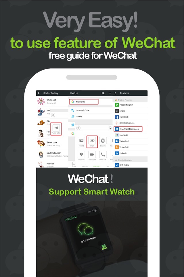 Guide for WChat Messenger screenshot 3