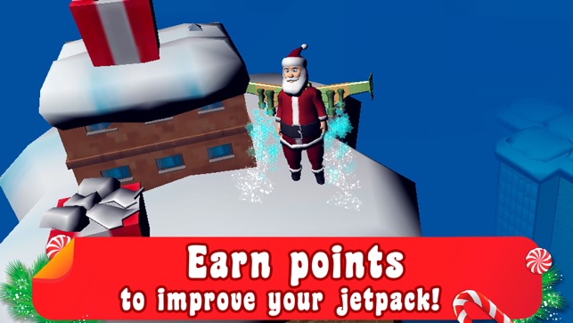 Flying Santa Jetpack Skydiving Air Race(圖4)-速報App