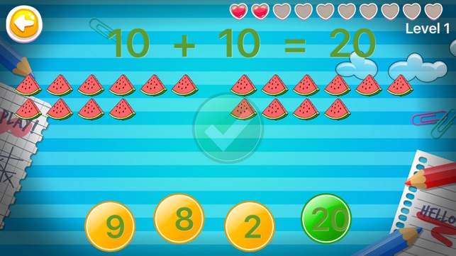 Basic Math Learning Game