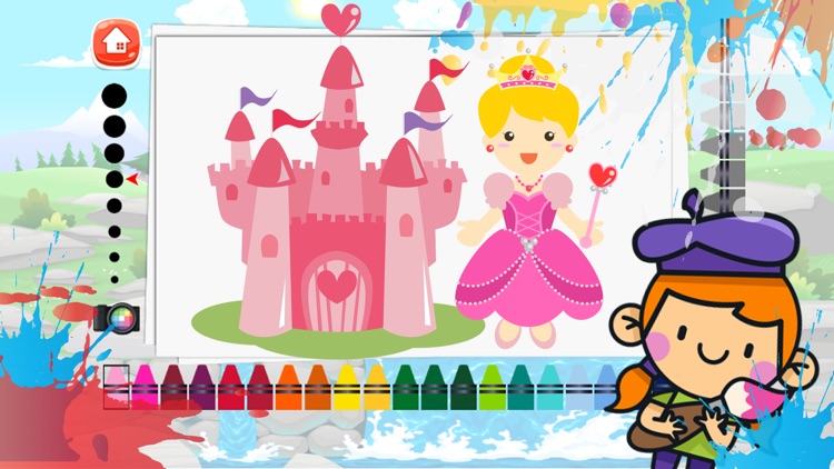 Kids Coloring Book Fun Game screenshot-3