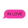IN LOVE  - stickers with love messages