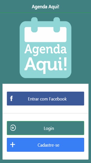 Agenda Aqui!