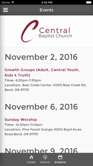 Central Baptist Church - Bend, OR(圖3)-速報App