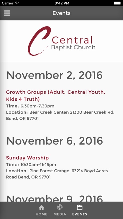 Central Baptist Church - Bend, OR