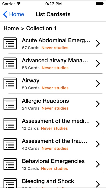 EMT Flashcards